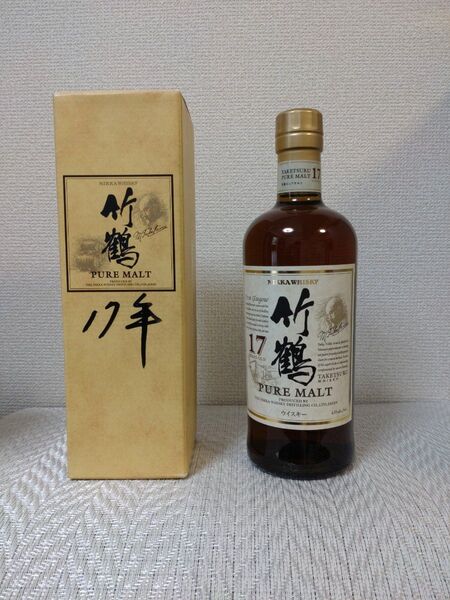 ニッカウヰスキー 竹鶴17年 ピュアモルト 700ml ④