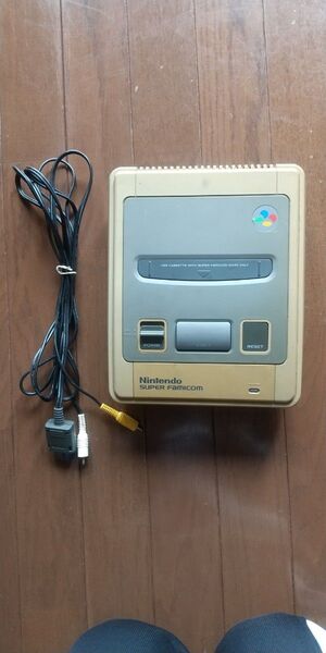 ジャンク 任天堂 Nintendo ニンテンドー スーパーファミコン スーファミ SFC 接続ケーブル付属