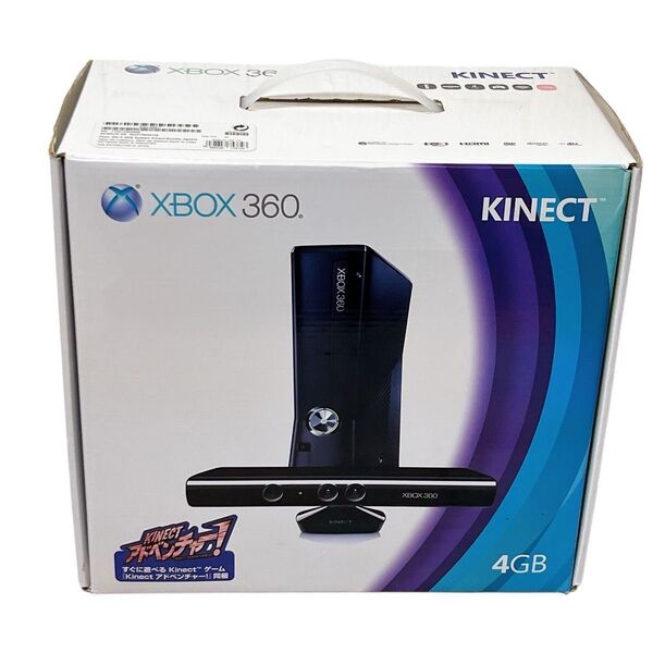Xbox360 4GB + Kinect キネクト S4G-00017 マイクロソフト