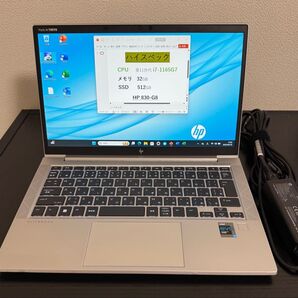 【ハイスペック】HP 830/G8 i7 32GB 512GB 指紋・顔認証
