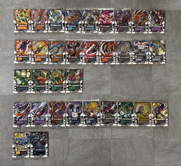 ライドケミートレカ ウエハース01 & 02 & 03 33種類 まとめ売り