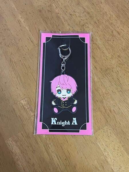 騎士A てるとくん ラバーキーホルダー