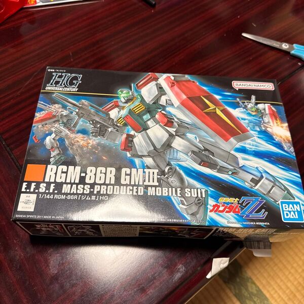 RGM-86R ジムIII (1/144スケール HGUC 126 機動戦士ガンダムZZ)未組立て 未開封