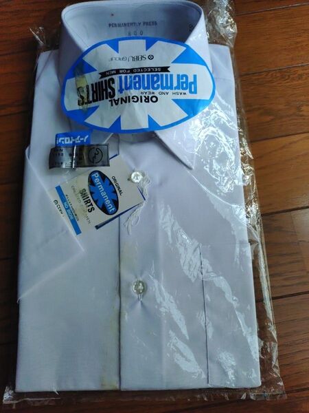ワイシャツ 半袖 ノーアイロンサイズL39サイズ