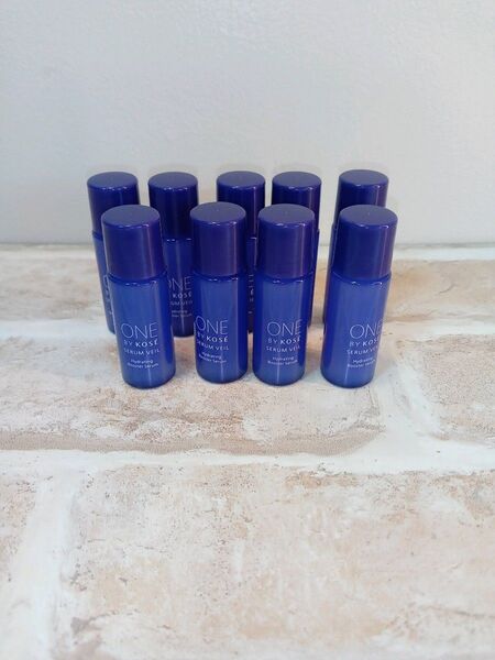 ONE BY KOSE セラム ヴェール9ml×9本 サンプル9枚 計 90ml 本体1.5倍分!!