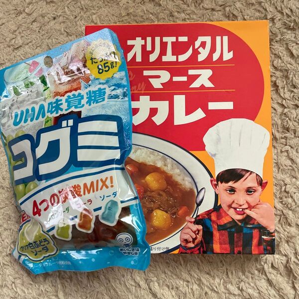 ノーベル コリコリサワーズグミ UHA味覚糖 コグミ マーズカレーのセット