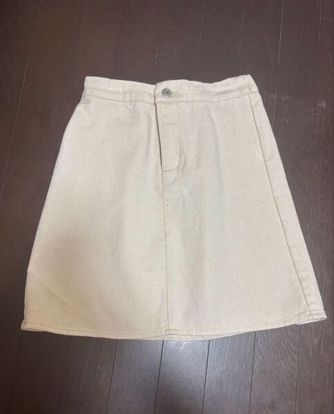 GRL セットアップ スカート ホワイトデニム【美品】