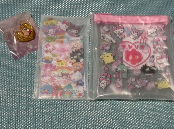 サンリオ いちご新聞 付録 ラブリーキャラポーチ つれてって♪カードケース たあ坊クリップ