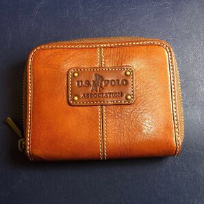 小銭入れ レザー ブラウン ウォレット 財布