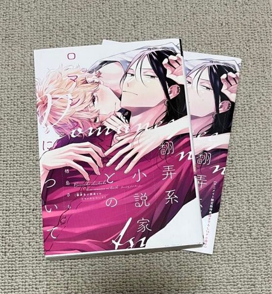 翻弄系小説家とのロマンスについて 楢島さち アニメイト特典小冊子付き
