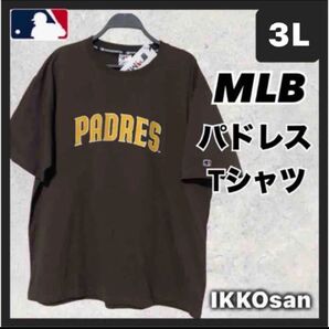 MLB公式 パドレス Tシャツ 3L メジャーリーグベースボール ダルビッシュ San Diego PADRES 2XL