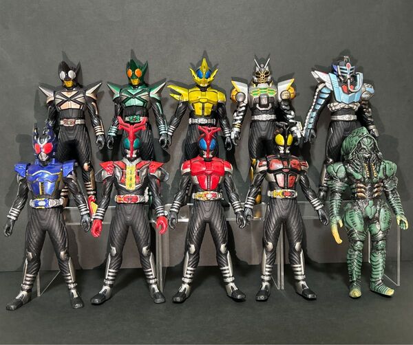仮面ライダーカブト ソフビフィギュアセット