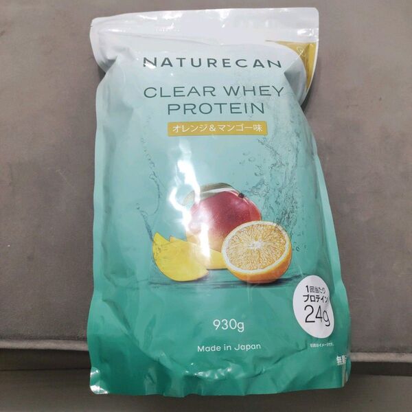 新品未開封 NATURECAN FITNESS CLEAR WHEY PROTEIN オレンジ&マンゴー味 930g