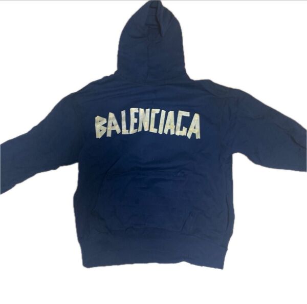 BALENCIAGA パーカー ネイビー