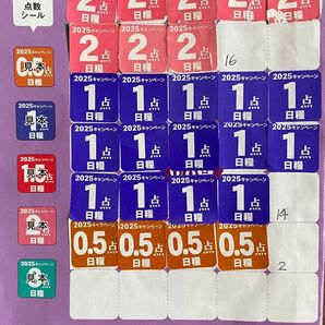 日糧パン 北海道絵皿プレゼント2025 応募シール 32点 【たち吉ラベンダーの花絵皿1枚分】