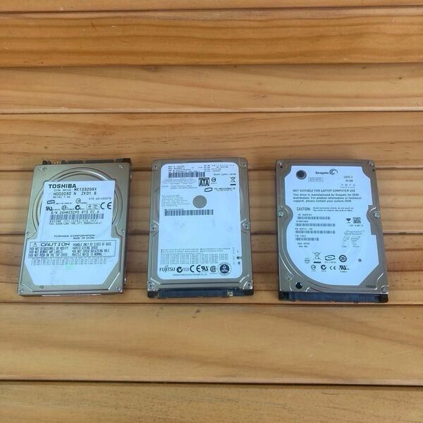 2.5インチHDD×3