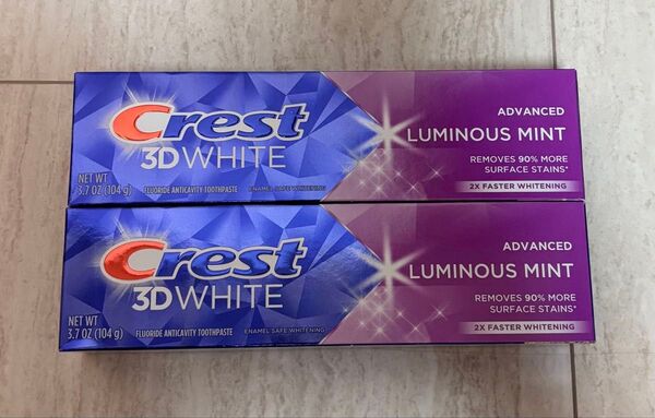 Crest 3D White Advanced Mintクレストルミナスミント