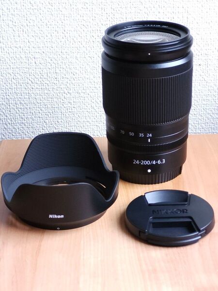 Nikon 高倍率ズームレンズ NIKKOR Z 24-200mm f/4-6.3 VR Zマウント フルサイズ対応 超美品