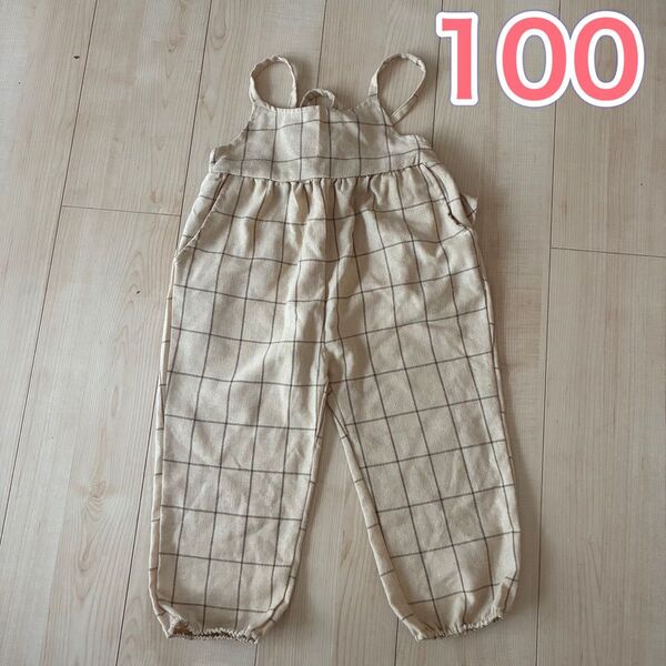 サロペット オールインワン キッズ 100