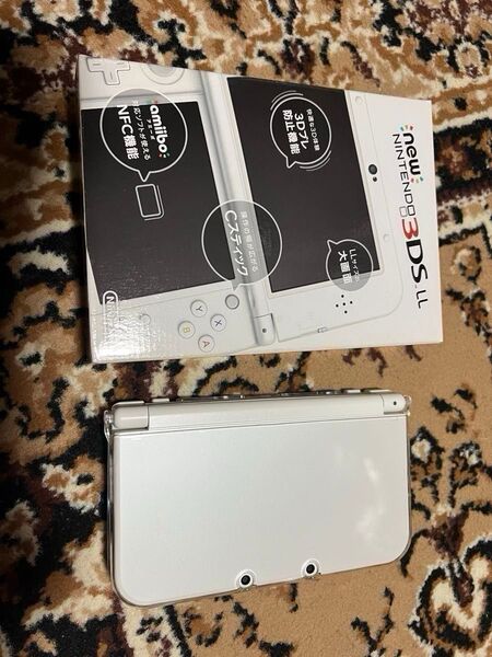 Newニンテンドー3DS LL パールホワイト 美品 Nintendo 任天堂 ニンテンドー3DS 3DSLL Newニンテンドー