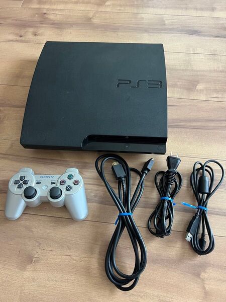 PlayStation3 CECH-3000A 160GB 動作確認済 コントローラー ケーブル類付属 PS3 本体