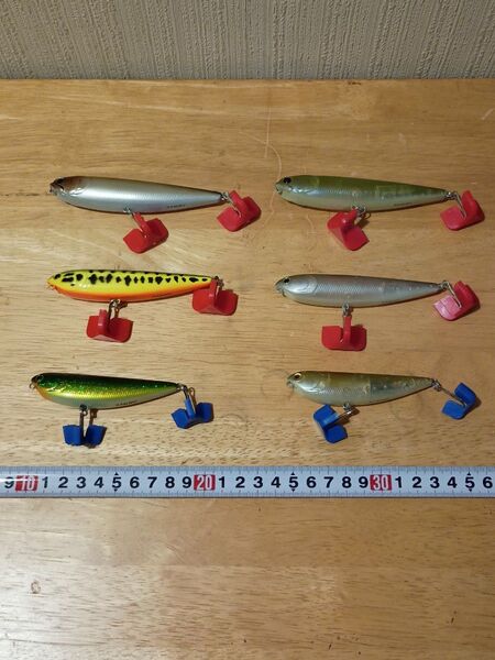 ラッキークラフト サミー 6個セット 新品開封済 タックルボックス保管