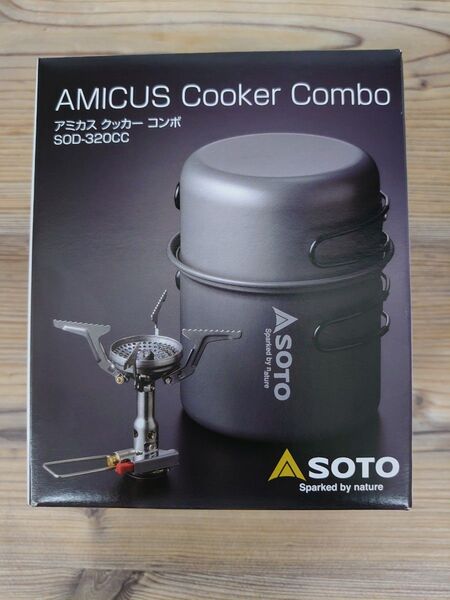 SOTO (新富士バーナー)、アミカスクッカーコンボ、新品未開封、送料込。