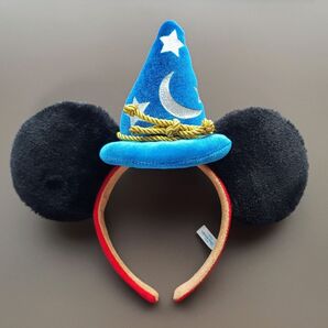 即日発送 ディズニー ファンタジア カチューシャ ミッキー 魔法使いの弟子 ソーサラーハット 無断転載禁止 ソーサラーミッキー
