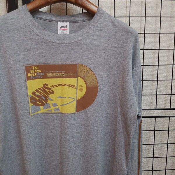 BEAMS 25th Anniversary Print L/S Tee