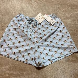ユニクロ ポール & ジョー ルームウェア S ライトブルー 猫柄 新品
