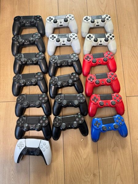 PS4コントローラー 18個 PS5 コントローラー1個