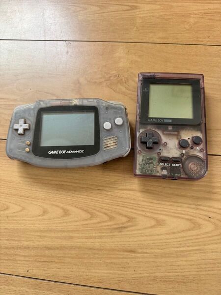 ゲームボーイアドバンス&ゲームボーイ 本体セット 任天堂 GAMEBOY