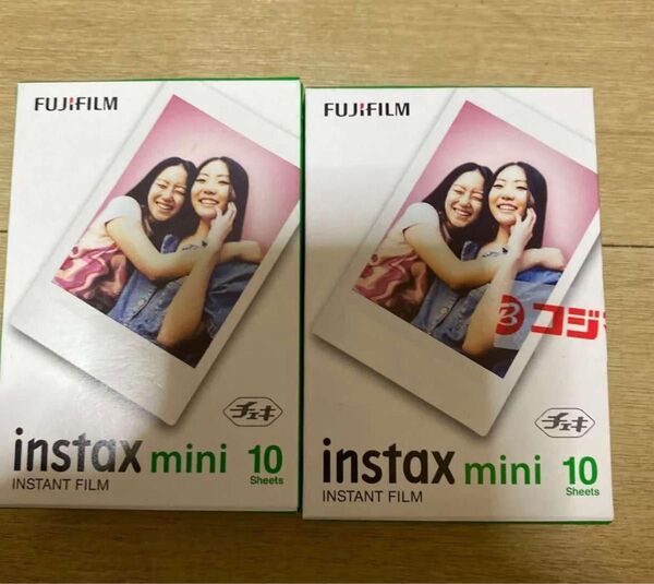 新品 FUJIFILM instax mini フィルム 10枚入り 2個
