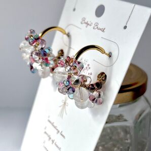 ピアス 天然石 ハンドメイド ファルファーレ プレゼント