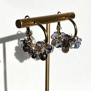 ピアス 天然石 ハンドメイド ファルファーレ プレゼント