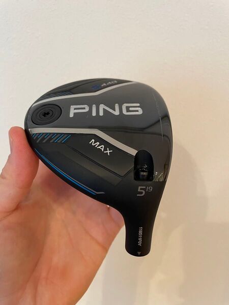 G440 MAX FW 5W 19度 ヘッド単体 ヘッドカバー付 PING