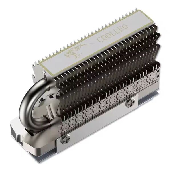 COOLLEO M.2 SSD 大型ヒートシンク ヒートパイプ 2280用