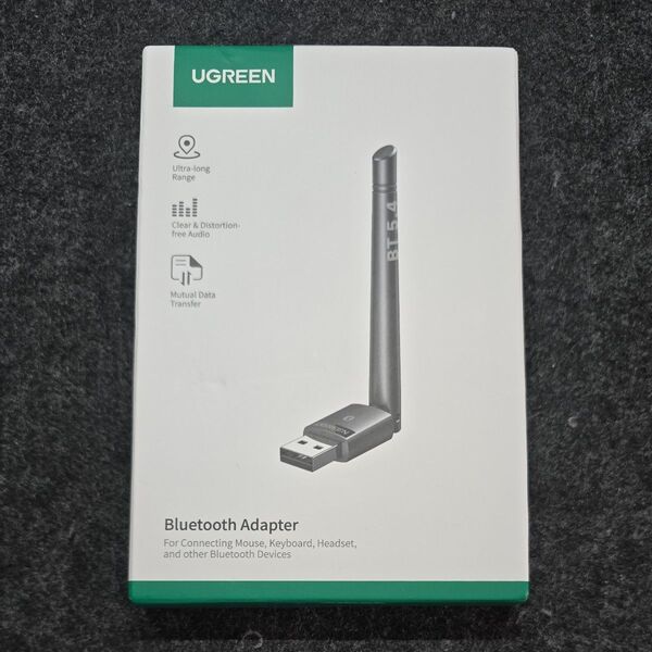 UGREEN PC用長距離 Bluetooth 5.4 アダプタ