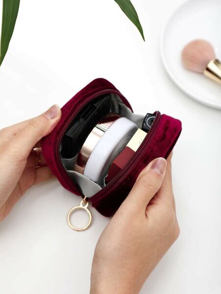 トラベル バッグ 多機能 化粧品 オーガナイザー ハンドバッグ ジッパー付き ポータブル ストレージ ポーチ33321