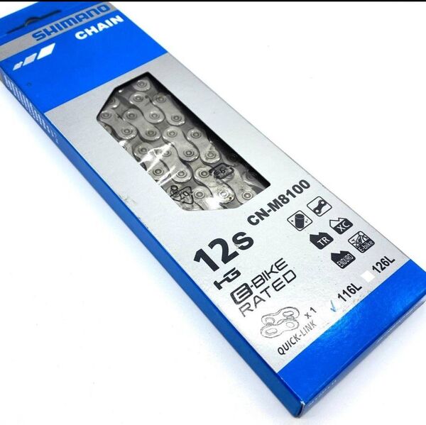 シマノ CN-M8100 HG+ 12s 116(クイックリンク) チェーン