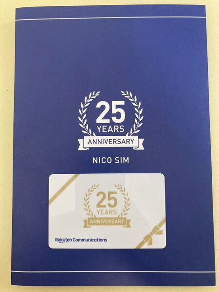 データe-SIM25G 楽天25周年アニバーサリー 10枚セット