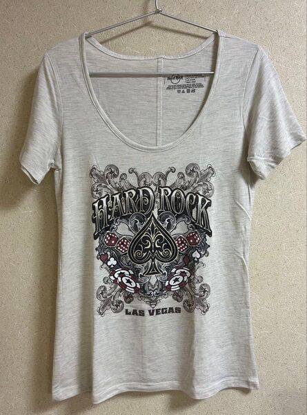 試着のみ★美品★HARD ROCK CAFE LAS VEGAS ラスヴェガス Tシャツ レディース ハードロックカフェ