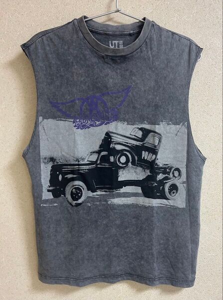 美品★AEROSMITH エアロスミス ユニクロ UT タンクトップ Tシャツ ノースリーブ