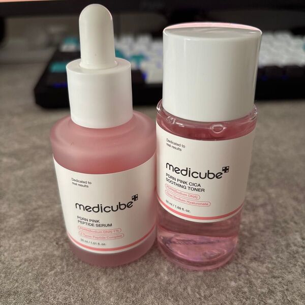 medicube PDRN PINK SERUM & TONER 2点セット