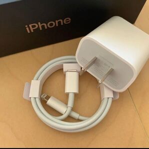 iPhone 20W 1m 急速充電器とタイプc ライトニングケーブル セット