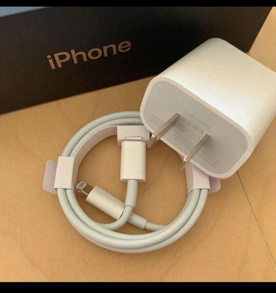 iPhone 20W 1m 急速充電器とタイプc ライトニングケーブル セット