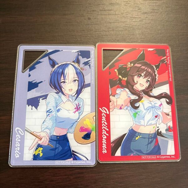 ウマ娘 ミニアクリルプレート シーザリオ ジェンディルドンナ