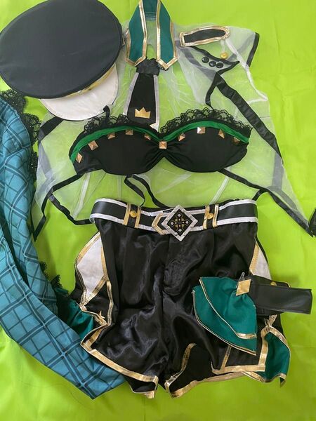 ラブライブ!サンシャイン!! 松浦果南 パンクロック編覚醒後コスプレ衣装 女性M
