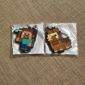 マインクラフト マイクフリューくじ わくわくBOX つながるラバーストラップ スティーブ ラマ