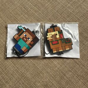 スティーブ ラマ つながるラバーストラップ マイクラ マインクラフト わくわくBOX